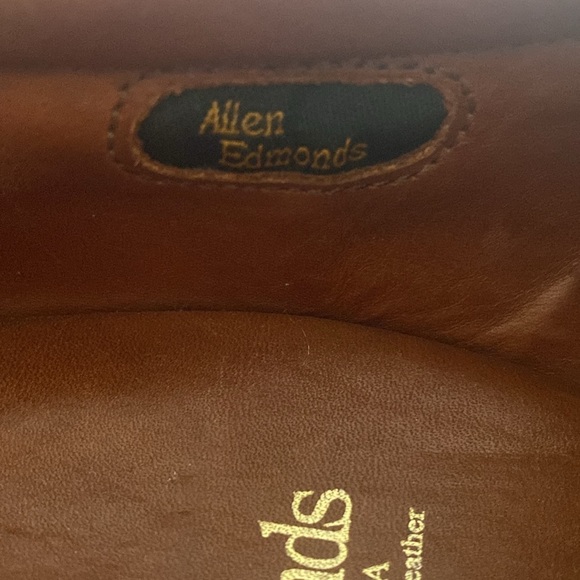Allen Edmonds Wilbert Classic Brown Leather Men\'s Shoes Size 9.5 main image 7
